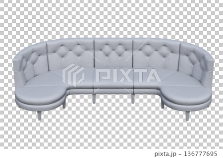 sofa isolate on a transparent background, interior furniture, 3D illustration, cg render sofa isolate on a transparent background, interior furniture, 3D illustration, cg render 136777695