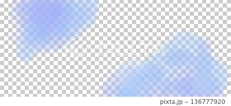 水彩のさわやかな青色の背景素材 水彩のさわやかな青色の背景素材 136777920