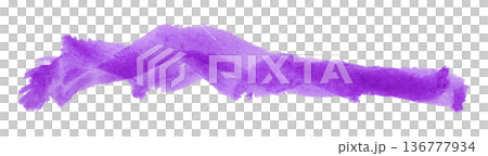 purple brush isolated on transparent background purple watercolor purple brush isolated on transparent background purple watercolor 136777934