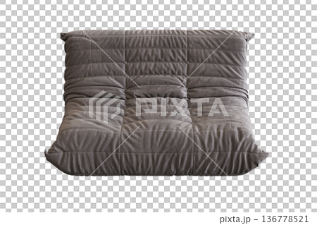 comfortable soft sofa isolated on transparent background, interior furniture, 3D illustration, cg render comfortable soft sofa isolated on transparent background, interior furniture, 3D illustration, cg render 136778521
