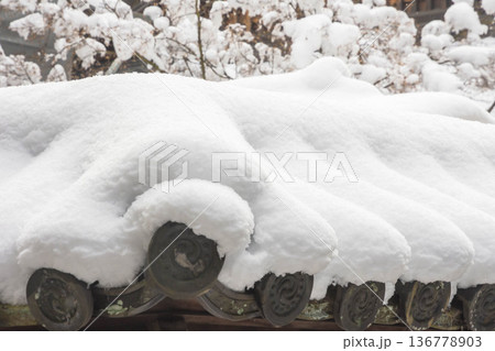 冬のイメージ 雪景色 冬のイメージ 雪景色 136778903