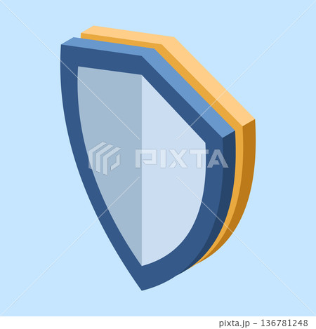 Isometric shield. Isometric internet security shield. Network data security. Cyber data security. Protection network security. Isometric technology Isometric shield. Isometric internet security shield. Network data security. Cyber data security. Protection network security. Isometric technology 136781248