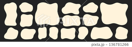 Cute simple shapes. 136781266
