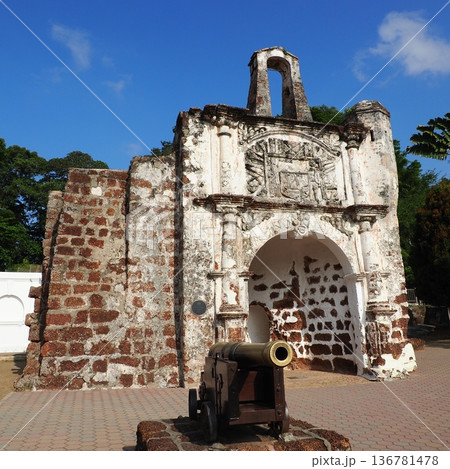 マラッカ サンチャゴ砦 136781478
