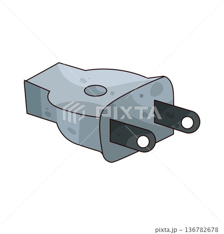 Illustration of plug Illustration of plug 136782678
