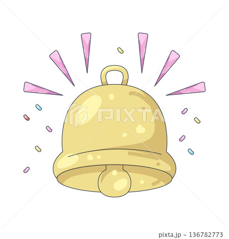 Illustration of bell  136782773