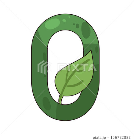 Illustration of Zero emission Illustration of Zero emission 136782882