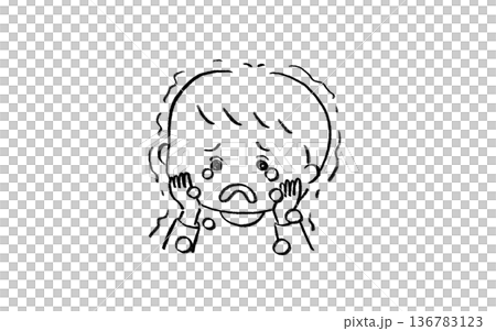 哭泣顫抖的男孩 哭泣顫抖的男孩 136783123