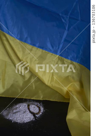 funeral of Ukrainian , a photo frame, ashes, holy bible and spiritual bracelet with black cross funeral of Ukrainian , a photo frame, ashes, holy bible and spiritual bracelet with black cross 136783186