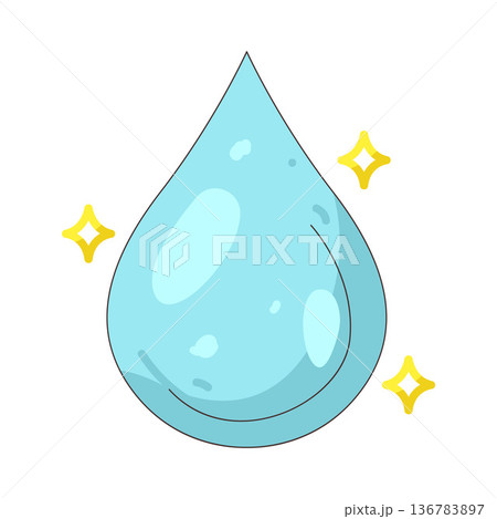 Illustration of clean water   136783897