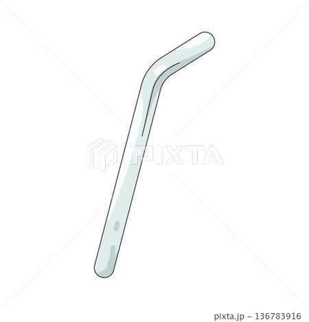 Illustration of straw Illustration of straw 136783916