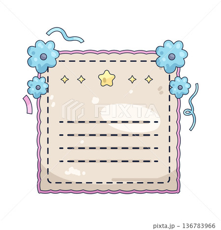 Illustration of greeting card 136783966