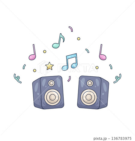 Illustration of speaker  136783975