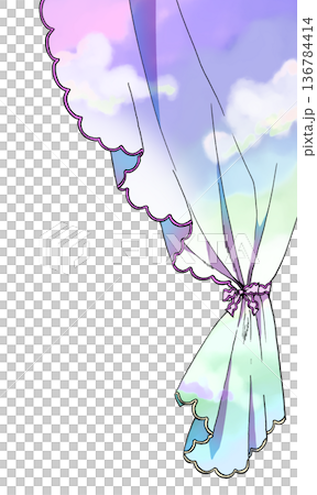 Dreamy Curtain Right Only 136784414