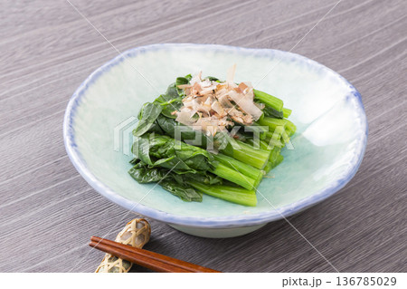 ちぢみほうれん草のおひたし 136785029