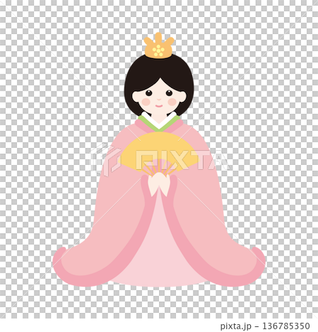 女雛-2ベク 136785350