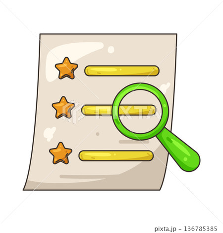 Illustration of star Illustration of star 136785385