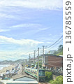 海辺を走る鉄道 136785559