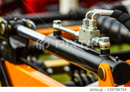Hydraulic system on modern machine 136786784
