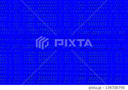 Azure black text pattern That's alright mama on blue 136786790