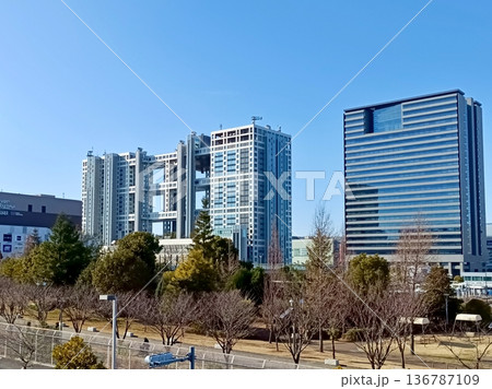 フジテレビ本社社屋 フジテレビ本社社屋 136787109