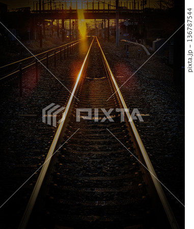 線路は続くよ 線路は続くよ 136787544