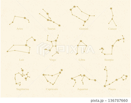 星座セット 星座セット 136787660