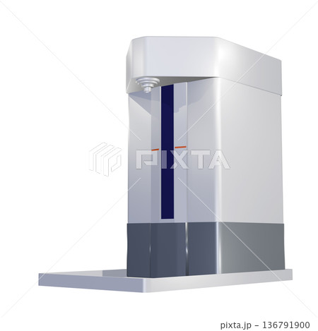 消毒イメージ（自動アルコール噴霧器　Alcohol dispenser） 136791900