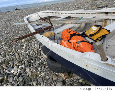 wooden boat and equipment for sea fishing wooden boat and equipment for sea fishing 136792115