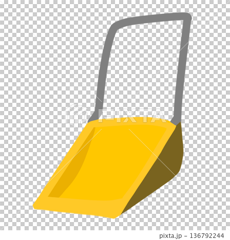 除雪工具（媽媽的翻斗車）插圖圖標 136792244
