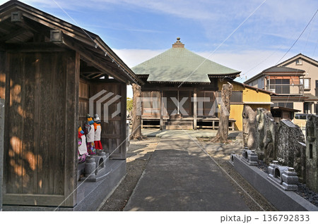 越谷散歩・西方・十一面観音堂(利生院跡)　越谷市相模町 136792833