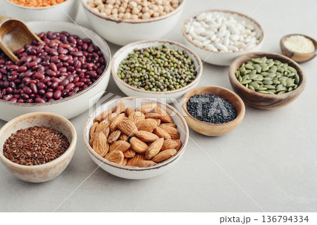 Vegan protein source. 136794334