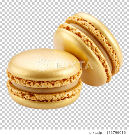 金のマカロン 136796016