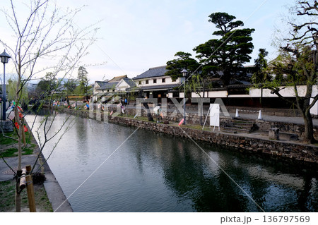 岡山県倉敷市_倉敷美観地区12_2025年3月 136797569