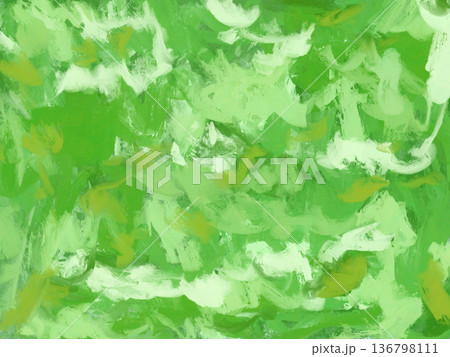 油絵の具風抽象的なペイント 油絵の具風抽象的なペイント 136798111