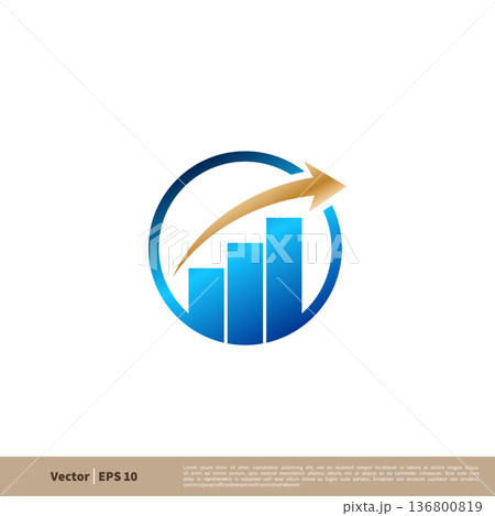 Stock Exchange Logo Template Illustration Design. Vector EPS 10. Stock Exchange Logo Template Illustration Design. Vector EPS 10. 136800819