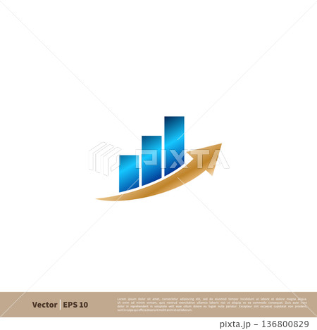 Stock Exchange Logo Template Illustration Design. Vector EPS 10. Stock Exchange Logo Template Illustration Design. Vector EPS 10. 136800829