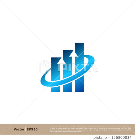 Stock Exchange Logo Template Illustration Design. Vector EPS 10. Stock Exchange Logo Template Illustration Design. Vector EPS 10. 136800834