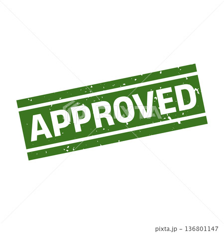 Approved Stamp. Approved Square Sign Approved Stamp. Approved Square Sign 136801147