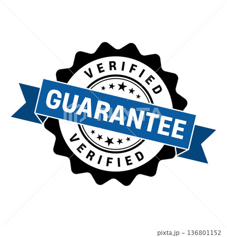 Guarantee Stamp. Guarantee Grunge Round Sign 136801152