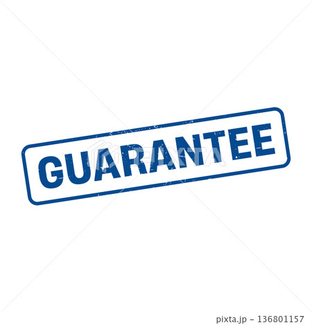 Guarantee Stamp. Guarantee Grunge Square Sign 136801157