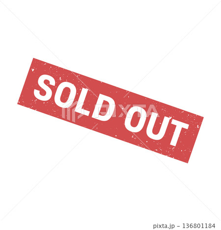 Sold Out Stamp. Sold Out Grunge Square Sign Sold Out Stamp. Sold Out Grunge Square Sign 136801184