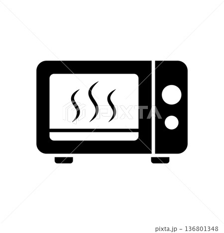 Microwave Icon Vector Design Illustration Microwave Icon Vector Design Illustration 136801348