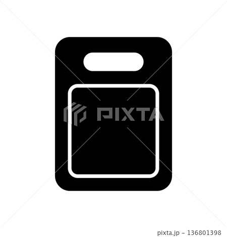 Cutting Board Icon Vector Design Illustration 136801398