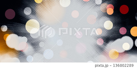 Bokeh background perfect for Holidays, Event, Festive and various design project works 136802289