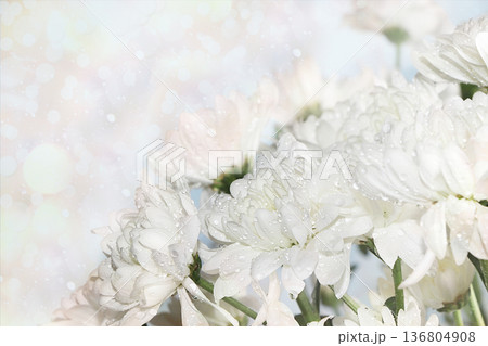 Abstract spring floral background, banner, minimal holiday concept. Greeting card for mother's day, happy birthday, wedding, gift for loved ones, place for text, Abstract spring floral background, banner, minimal holiday concept. Greeting card for mother's day, happy birthday, wedding, gift for loved ones, place for text, 136804908