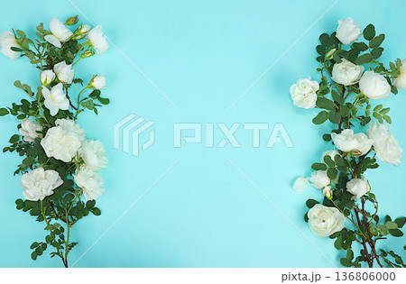 Floral arrangement with carnations on a pink background. Concept for Valentine's Day or Women's Day, Mother's Day, banner, greetings to your loved one on holiday, birthday, minimal modern design, sele Floral arrangement with carnations on a pink background. Concept for Valentine's Day or Women's Day, Mother's Day, banner, greetings to your loved one on holiday, birthday, minimal modern design, sele 136806000