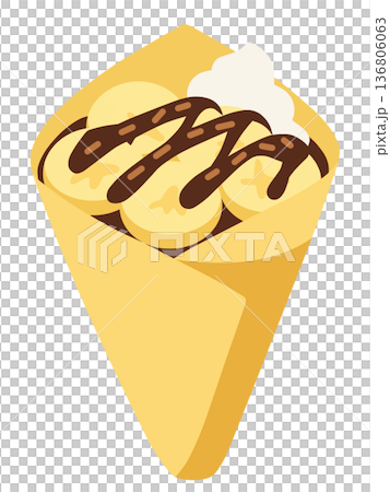 クレープ 136806063