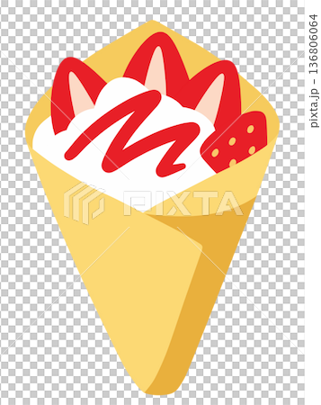 クレープ 136806064