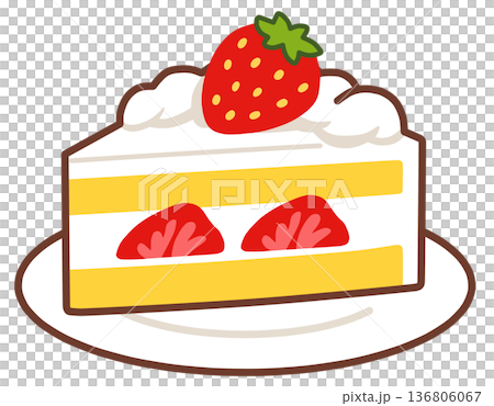Strawberry shortcake 136806067